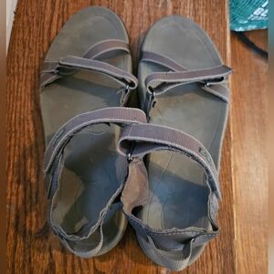Teva Hiking Sandals, Gray, Size 10